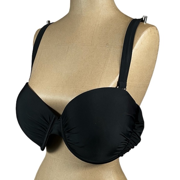 GABI FRESH Black Swim Top 16 D/DD - Picture 3 of 10